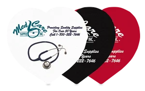 Jumbo Heart Vinyl Jar Opener