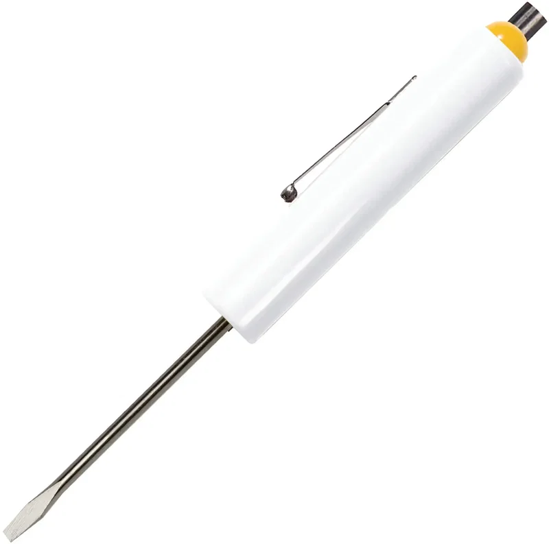 Custom Jumbo Pocket Screwdriver with Magnetic Top - 1/8" Flat Tip Blade — view 11