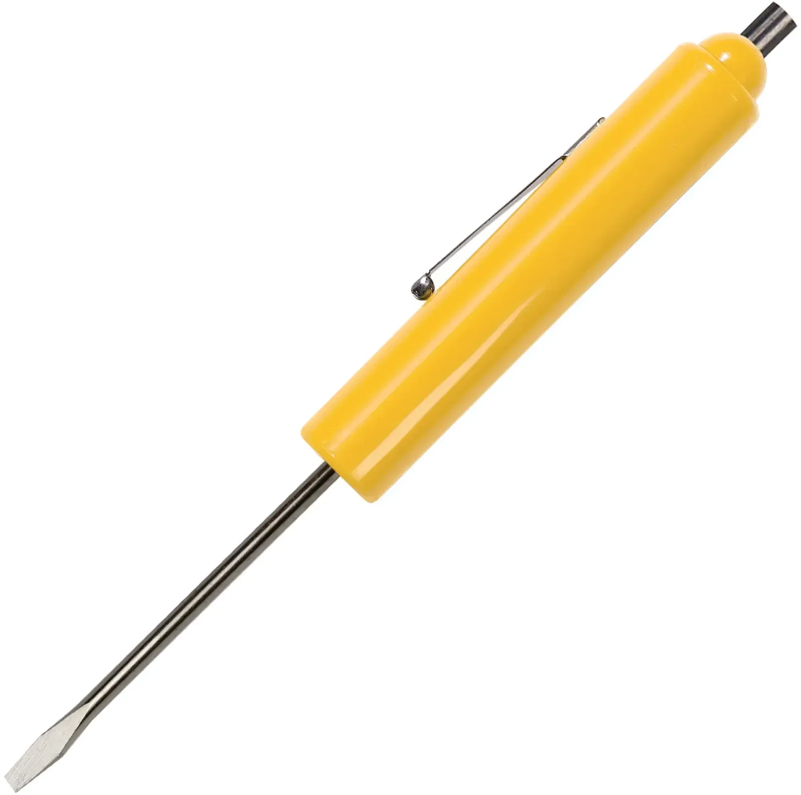 Custom Jumbo Pocket Screwdriver with Magnetic Top - 1/8" Flat Tip Blade — view 4