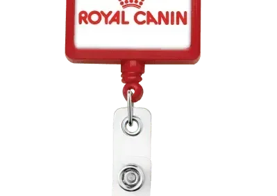 Personalized JUMBO Rectangle Badge Reel — view 3