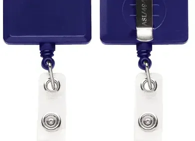 Personalized JUMBO Rectangle Badge Reel — view 4