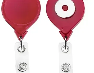 Personalized JUMBO Magnetic Round Badge Reel — view 5
