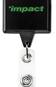 Customized JUMBO Badge Reel with Magnetic Back — view 2