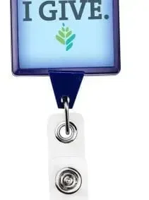 Customized JUMBO Badge Reel with Magnetic Back — view 3