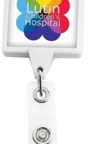 Customized JUMBO Badge Reel with Magnetic Back — view 4