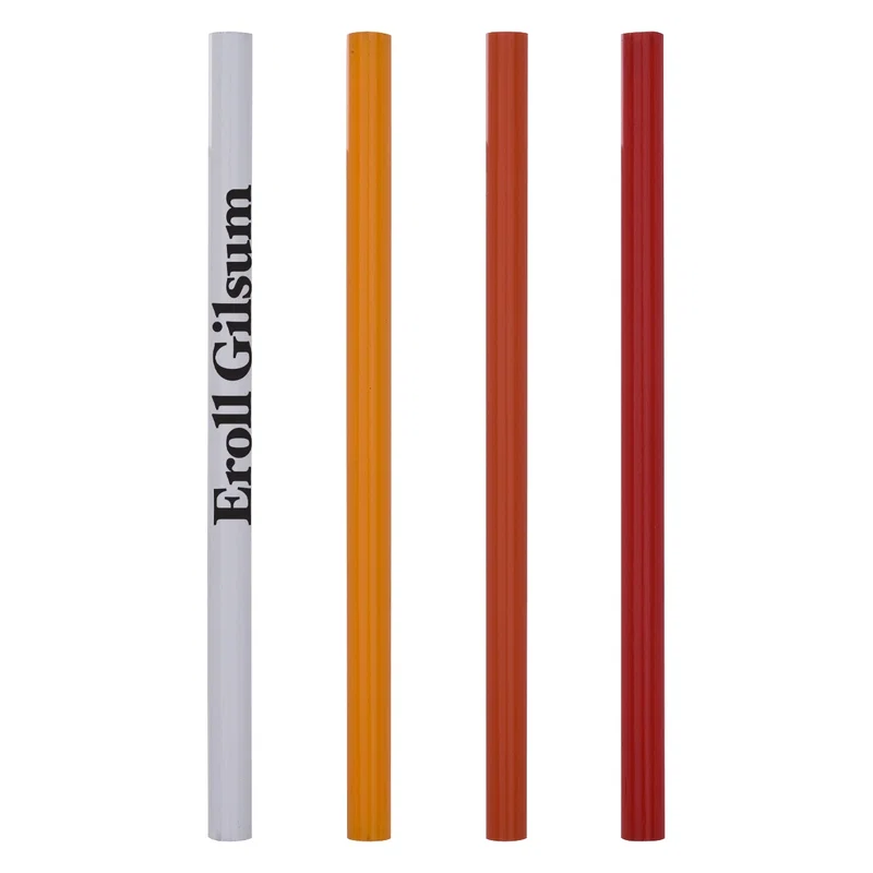 Four colors arranged in a neat row