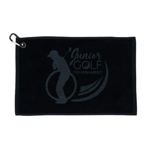 Junior Golf Towel, 11" x 18" Terry Velour, Full-Color Imprint