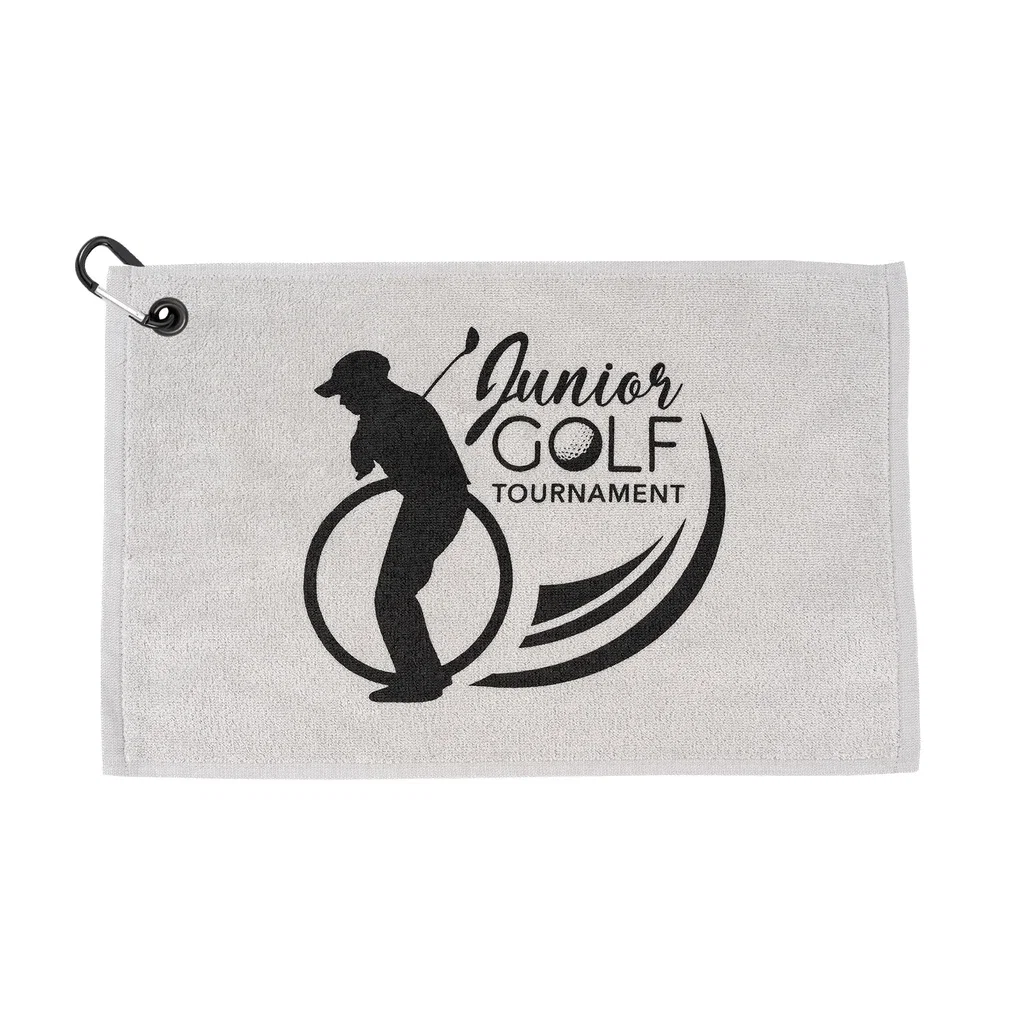 Junior Golf Towel — Gray — view 4