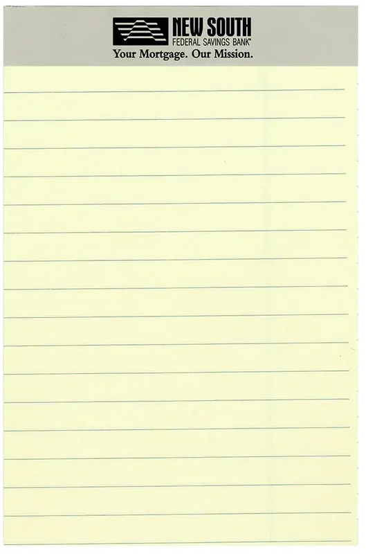 Personalized Junior Writing Pad - Tape Imprint — view 3