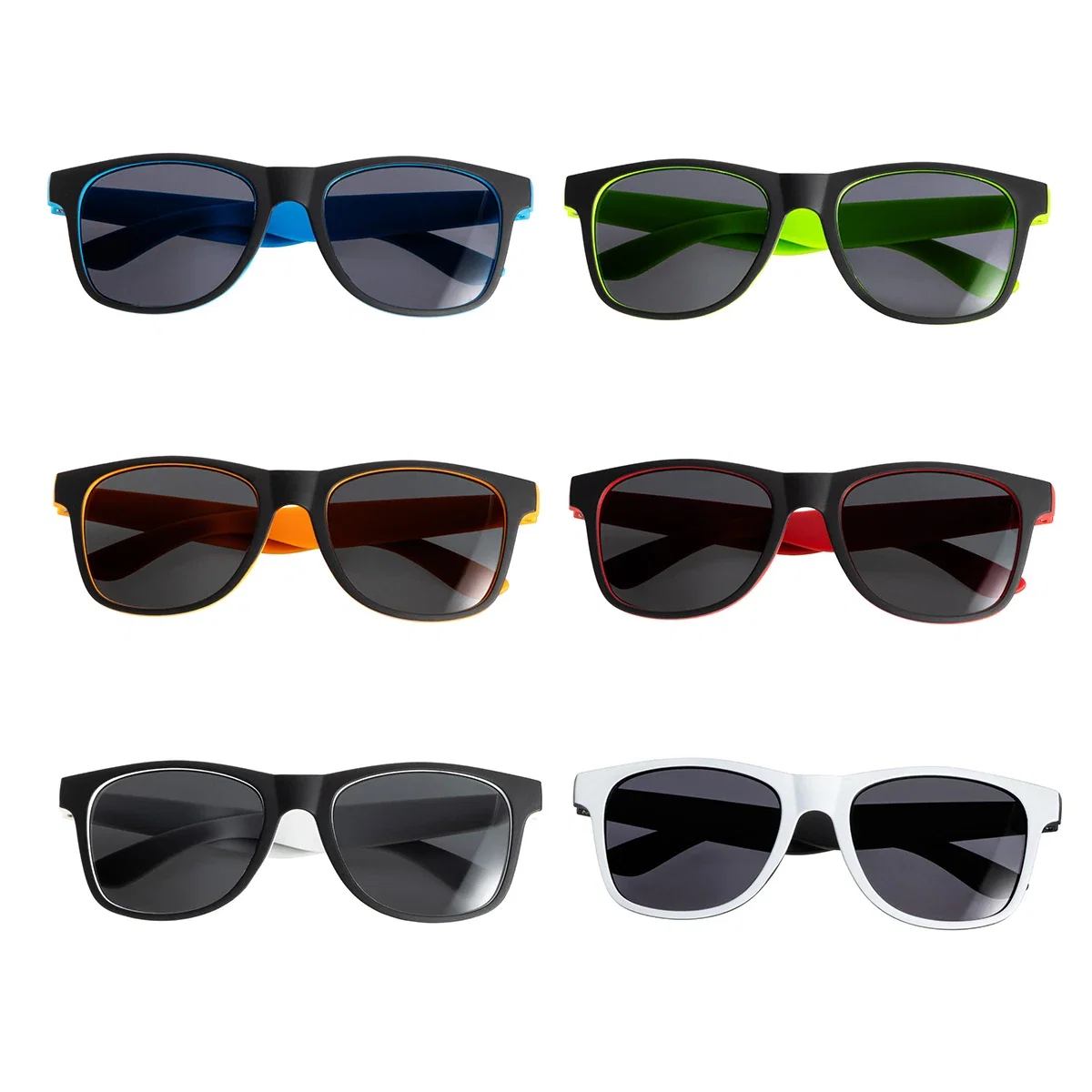 Branded Jupiter Sunglasses, angled side profile showing the frame design