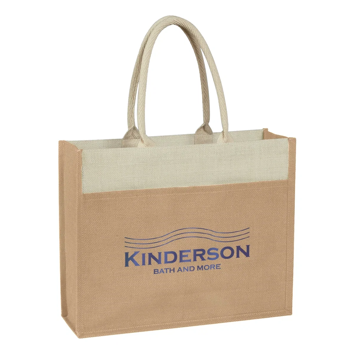 Light green bag displayed at an angle