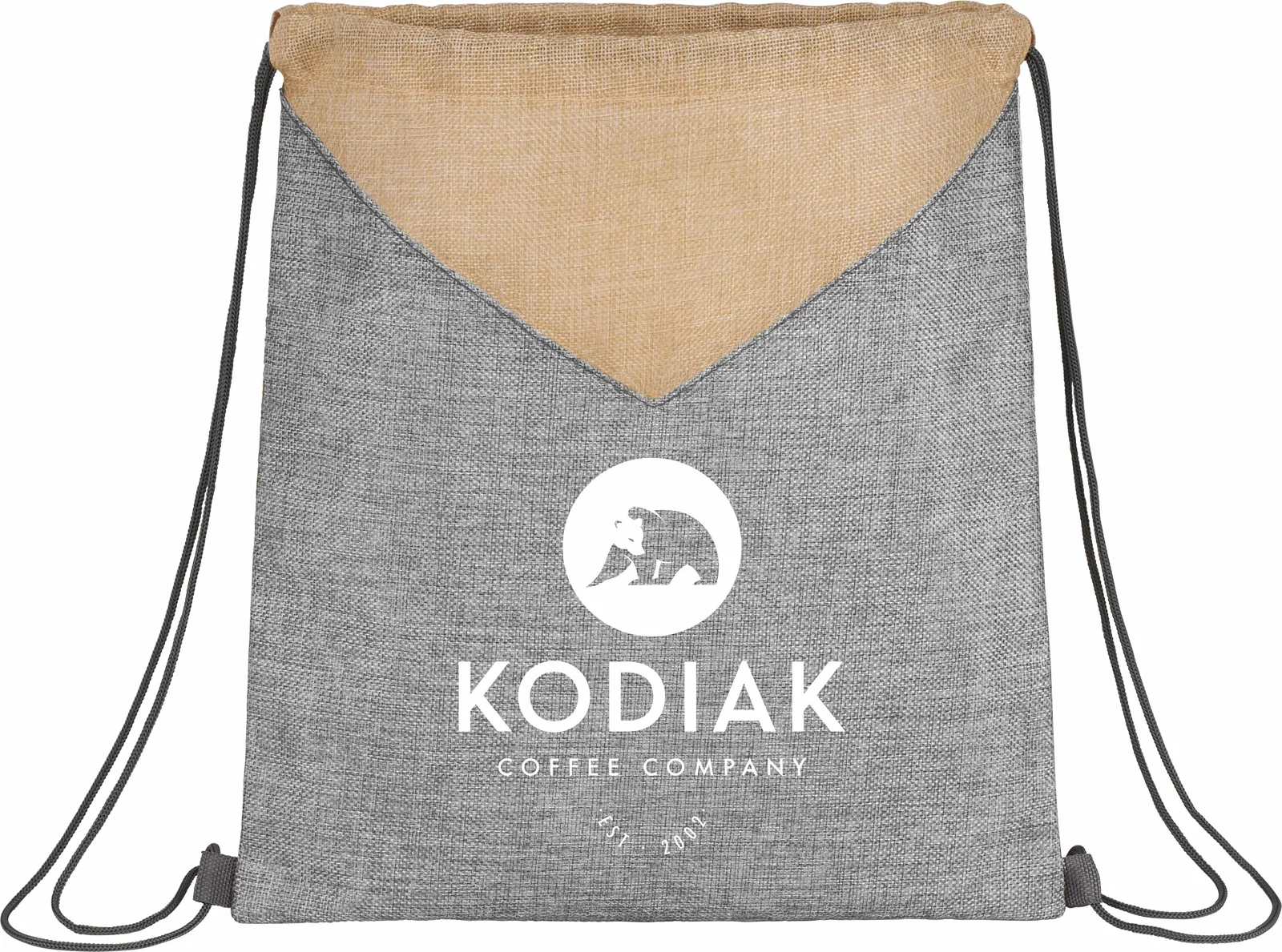 Custom Kai Drawstring Bag - PolyCanvas — view 5