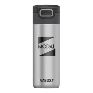 Kambukka Etna 17 Ounce Tumbler, 2.75" x 8.63" Stainless Steel, Full-Color Imprint