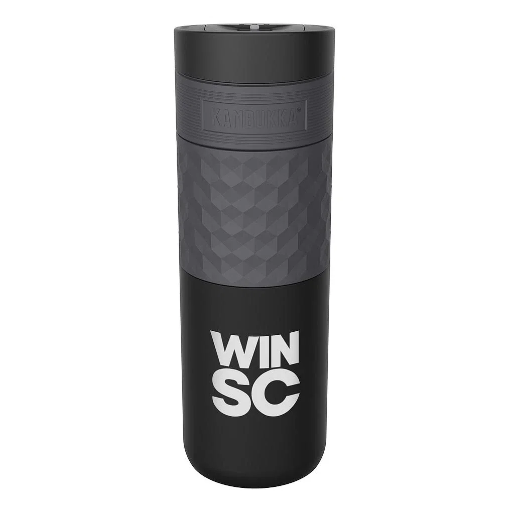 Kambukka Etna Grip 17 oz — Black Steel