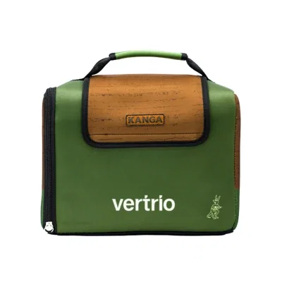 Kanga twelve can iceless cooler bag standing upright