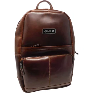 Full Grain Buffalo Hide Backpack with Padded Laptop Sleeve