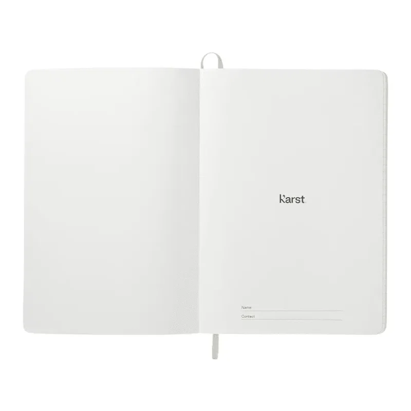 Personalized Karst Stone Soft Bound Notebook - 5.5" x 8.5" — view 12