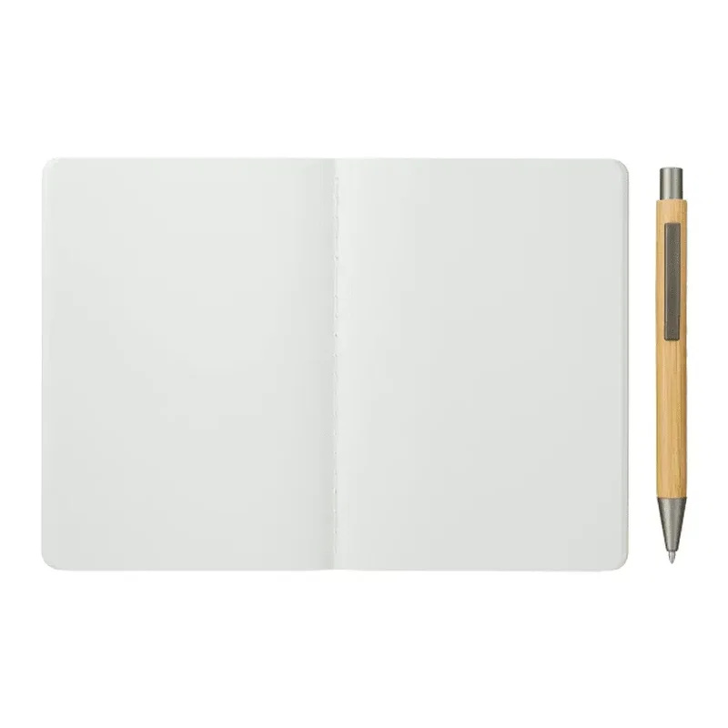 Custom Karst Eco-Friendly Stone Paper Notebook - 4"X6" — view 10
