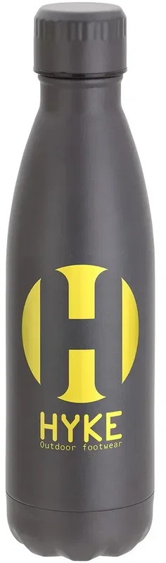 Custom logo Keep 17 oz steel bottle, rubber-gasket screw cap close-up