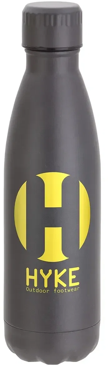 Custom logo Keep 17 oz steel bottle, rubber-gasket screw cap close-up