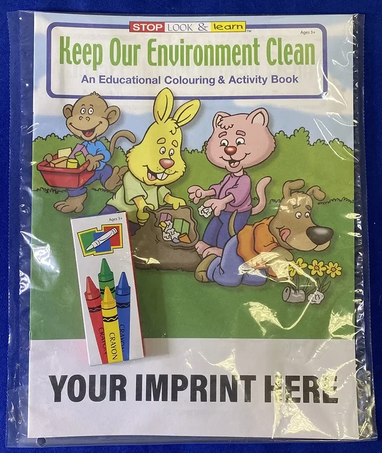 Keep Our Environment Clean Coloring Book — view 2