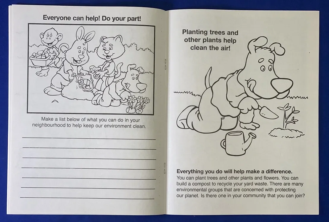 Keep Our Environment Clean Coloring Book — view 3