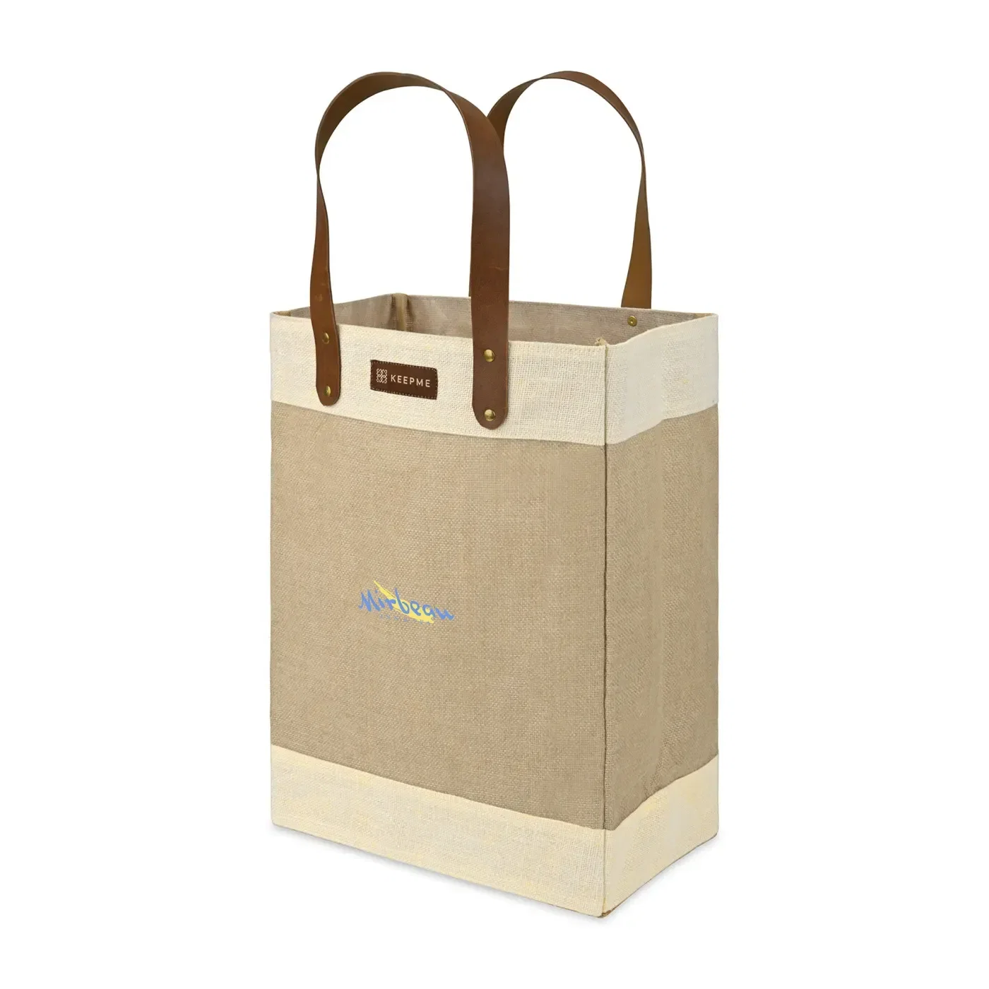 KEEPME® Jute Tall Tote — view 2