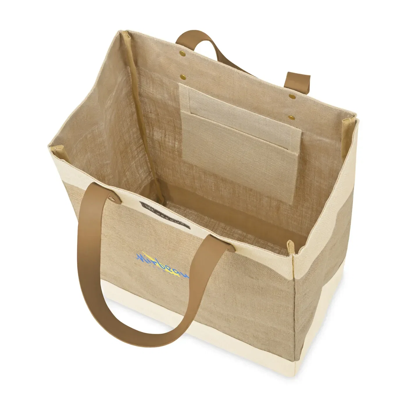 KEEPME® Jute Tall Tote — view 3