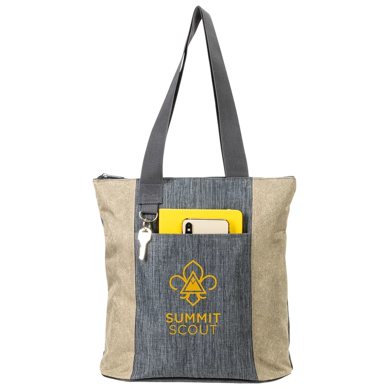 Kenmore Heathered Polyester Event Tote shown in a color option variation