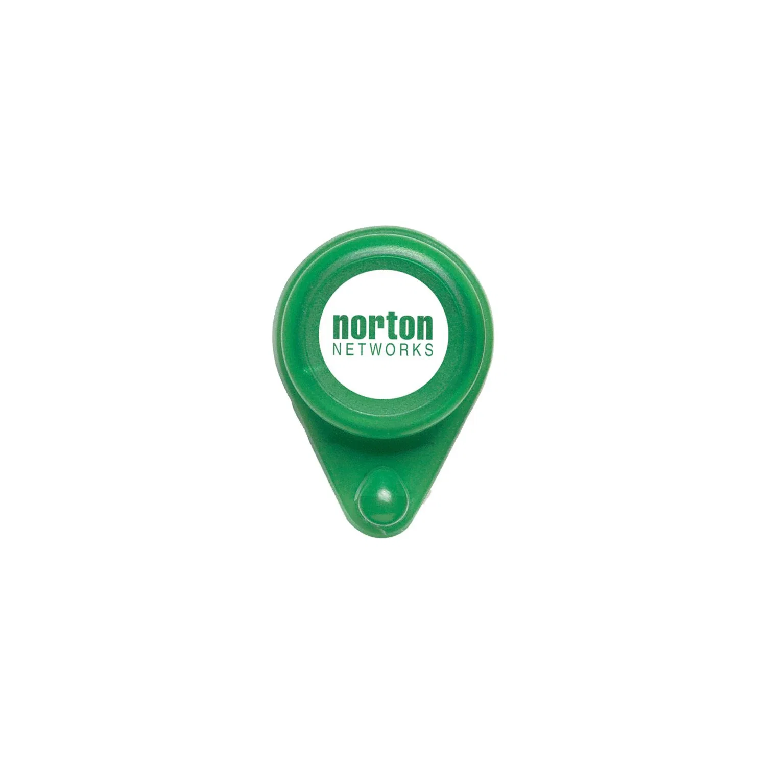Key & Noteholder w/ Cubicle Back — Green — view 2