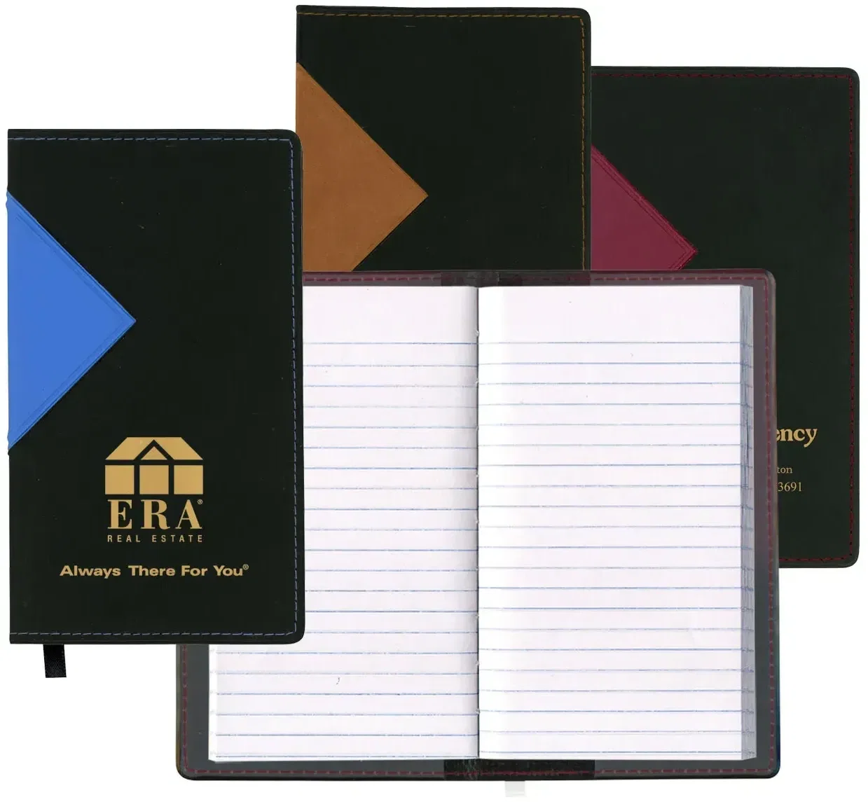 Branded Keystone Tally Book - Customizable Vinyl Soft Cover — view 4