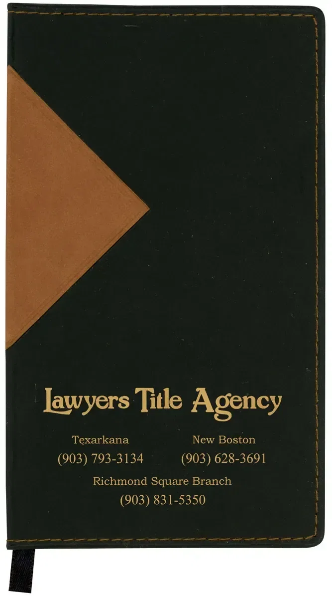 "Keystone" Personalized Two-Tone Weekly Planner — view 3