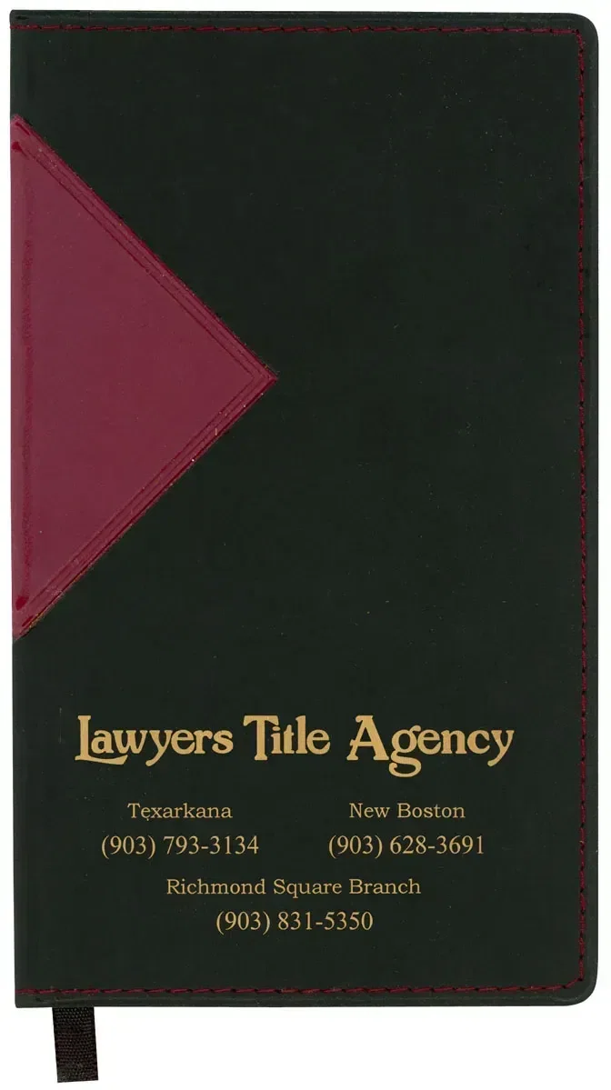 "Keystone" Personalized Two-Tone Weekly Planner — view 4