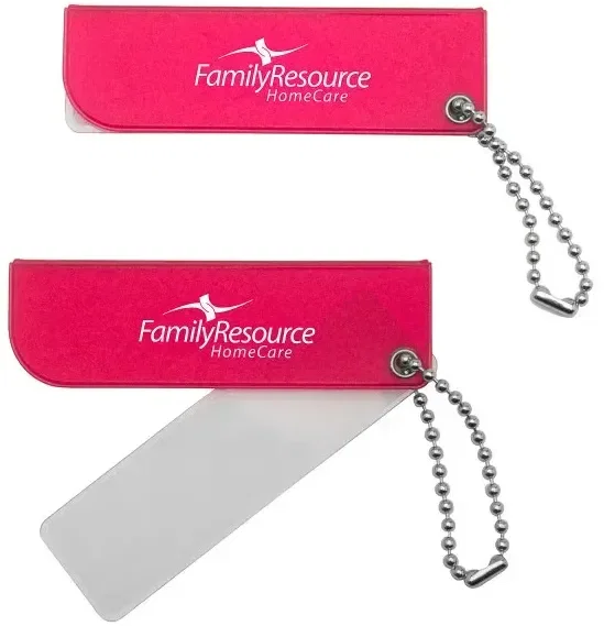 Imprinted Keytag Magnifier — view 3