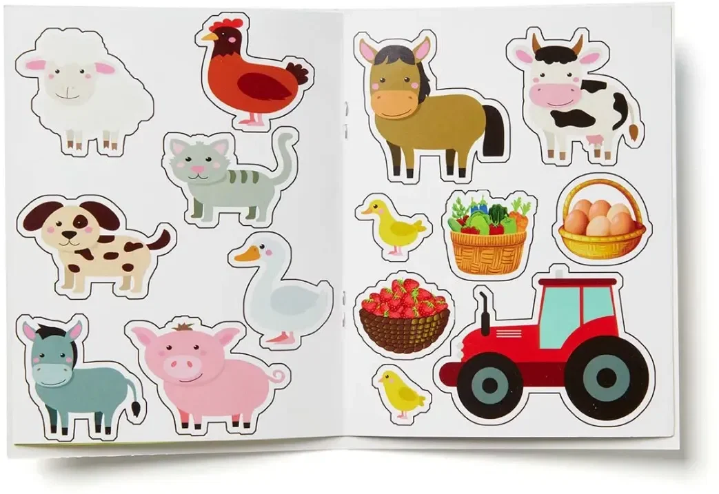 Kid's Reusable Sticker Activity Book — view 5