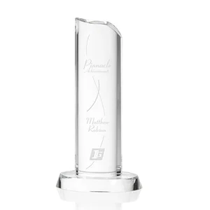 Flared-Top Optical Crystal Tower Award