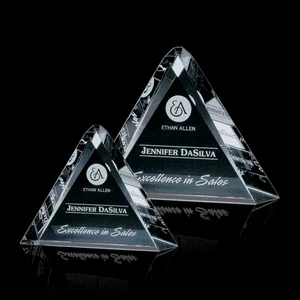 Optical Crystal Triangle Award in Clear