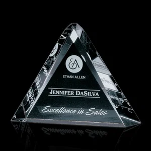 Optical Crystal Triangle Award in Clear