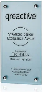 Kingston Metallic Plaque