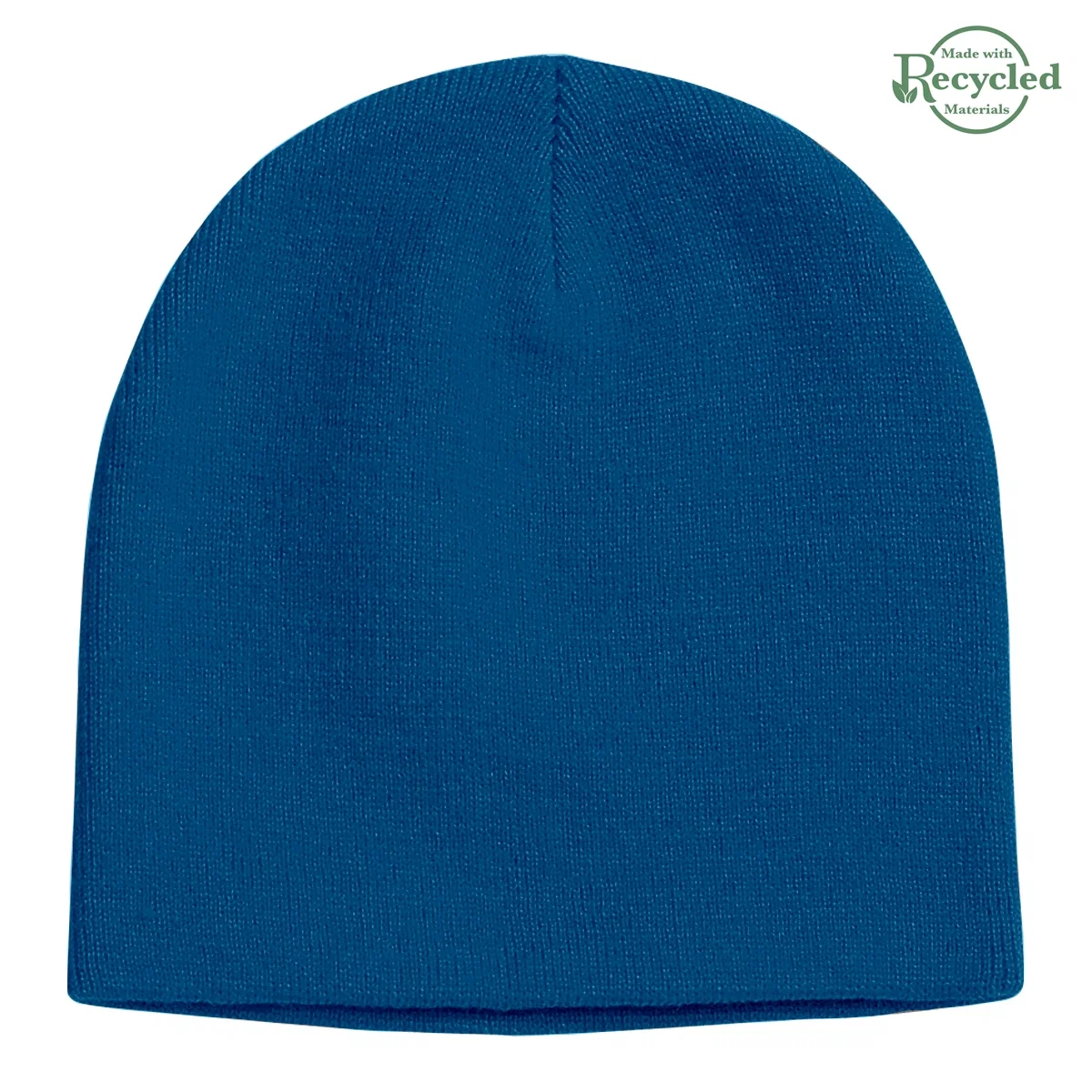 Crown of the beanie seen from overhead