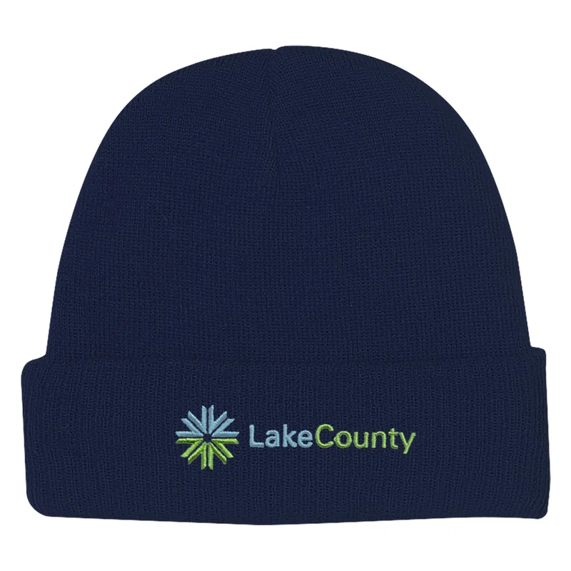 Knit Beanie With Cuff — view 9