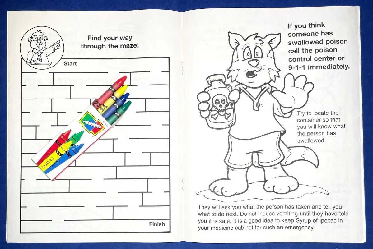 Know Your Emergency First Aid Coloring & Activity Book — view 2