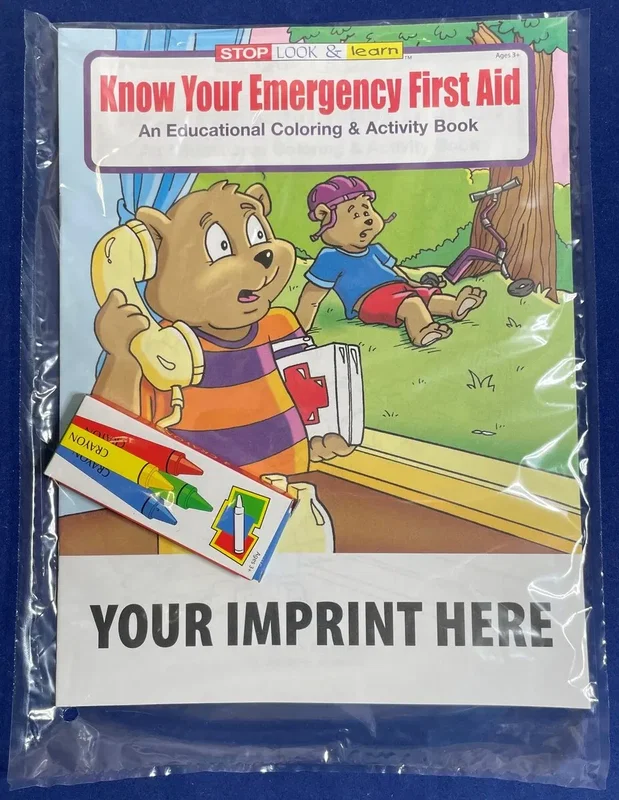 Know Your Emergency First Aid Coloring & Activity Book — view 3
