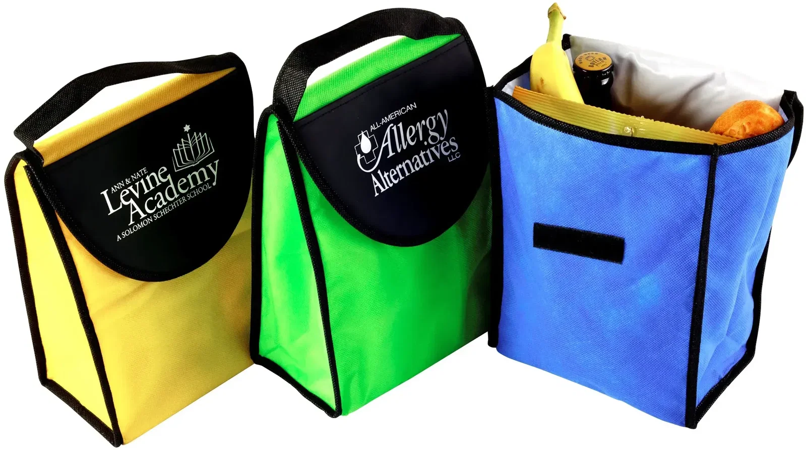 Custom Kool Tote Insulated Lunch Bag (Promotional, Personalized, Branded, Logo) — view 4