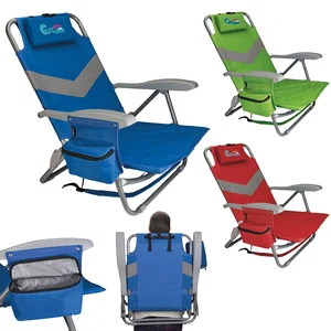 Custom Koozie® Clearwater Beach Backpack Chair
