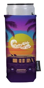 Koozie® Full-Color Collapsible Slim Neoprene Can Cooler