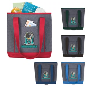 Custom Koozie® Two-Tone Lunch-Time Kooler Tote