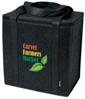 Koozie® Zippered Insulated Grocery Tote — view 2