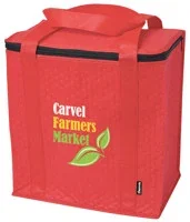Koozie® Zippered Insulated Grocery Tote — view 4