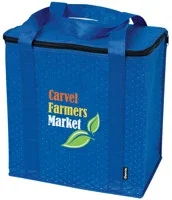 Koozie® Zippered Insulated Grocery Tote — view 5